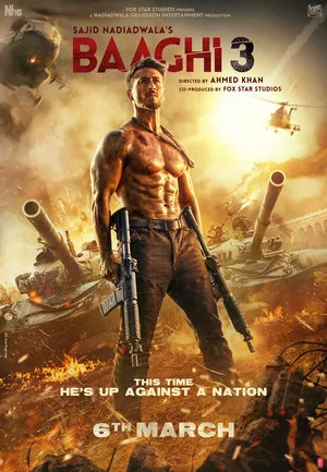 Baaghi 3 2020 Hindi HD Poster Download - Filmyzilla
