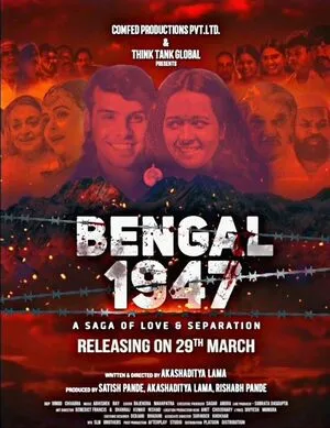 Bengal 1947 2024 Hindi Audio HD Poster Download - Filmyzilla