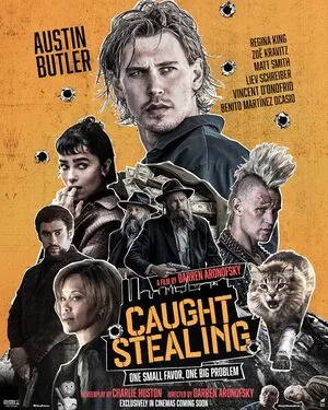 Caught Stealing 2025 Hindi Dual Audio HD Poster Download - Filmyzilla
