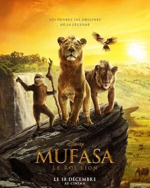 Mufasa: The Lion King 2024 Hindi Dual Audio HD Poster Download - Filmyzilla