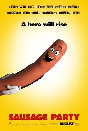 Sausage Party 2016 Hindi Dual Audio HD Poster Download - Filmyzilla