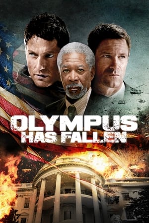 Olympus Has Fallen (2013) Hindi Dual Audio 350MB HD Poster Download - Filmyzilla