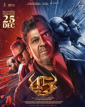 45 2025 Hindi Dual Audio HD Poster Download - Filmyzilla