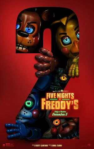 Five Nights at Freddy's 2 2025 Hindi Dual Audio WEB-EDL HD Poster Download - Filmyzilla