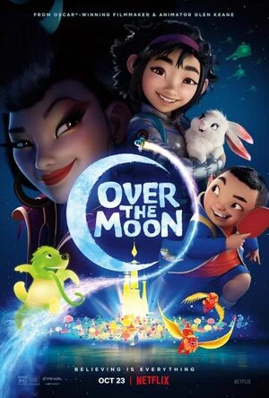 Over the Moon 2020 Hindi Dual Audio HD Poster Download - Filmyzilla